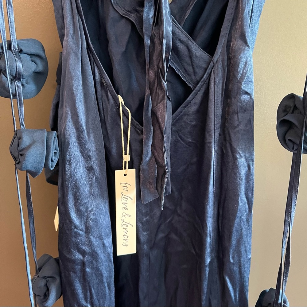 For Love and Lemons Alira Gown in Blue Size XS NEW! New with tags! - Picture 8 of 12